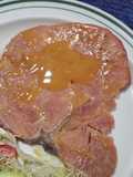 Chuletas ahumadas a la naranja