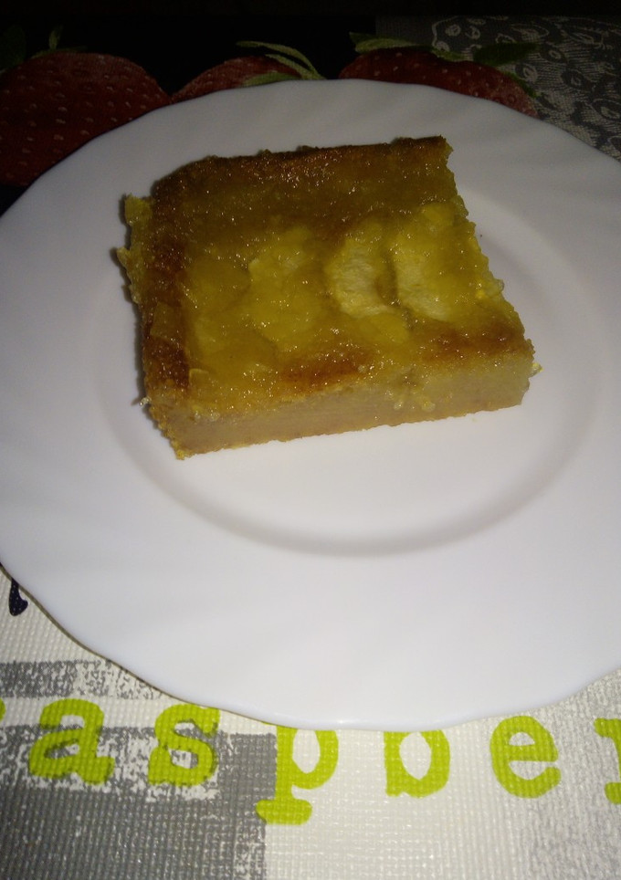 Una foto de Tarta de manzana sin leche ni huevo