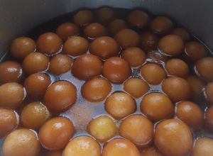 صورة لوصفة جلاب او كرات الحليب 😋 لذيذة