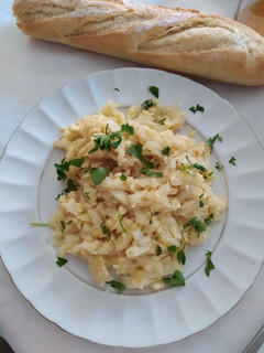 Una foto de Bacalao al douro