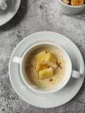 Potato Cream Soup w/ Parmesan