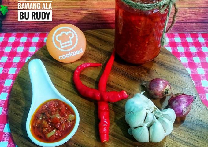 Langkah Mudah untuk Membuat Sambal Bawang Ala Bu Rudy👩‍🍳 Anti Gagal