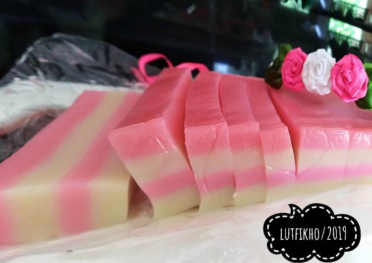 Langkah Mudah untuk Membuat Kue Tradisional Lapis Tapioka Terigu, Lezat