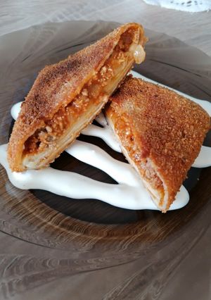 Húsos palacsinta recept fotója