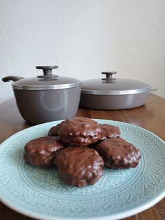 Una foto de Alfajores de semillas sin horno