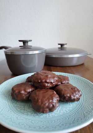 Una foto de Alfajores de semillas sin horno