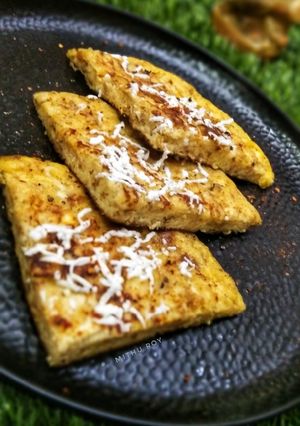 ब्रेड ब्लेंड ऑमलेट (bread blend omelette recipe in Hindi) रेसिपी मुख्य फोटो