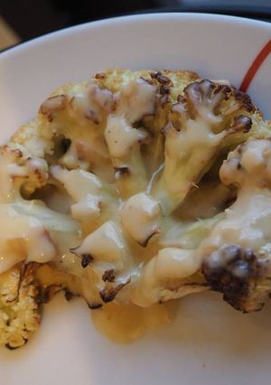 Une photo de Steak de Choux Fleur
