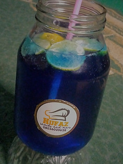 A picture of Blue mocktail.