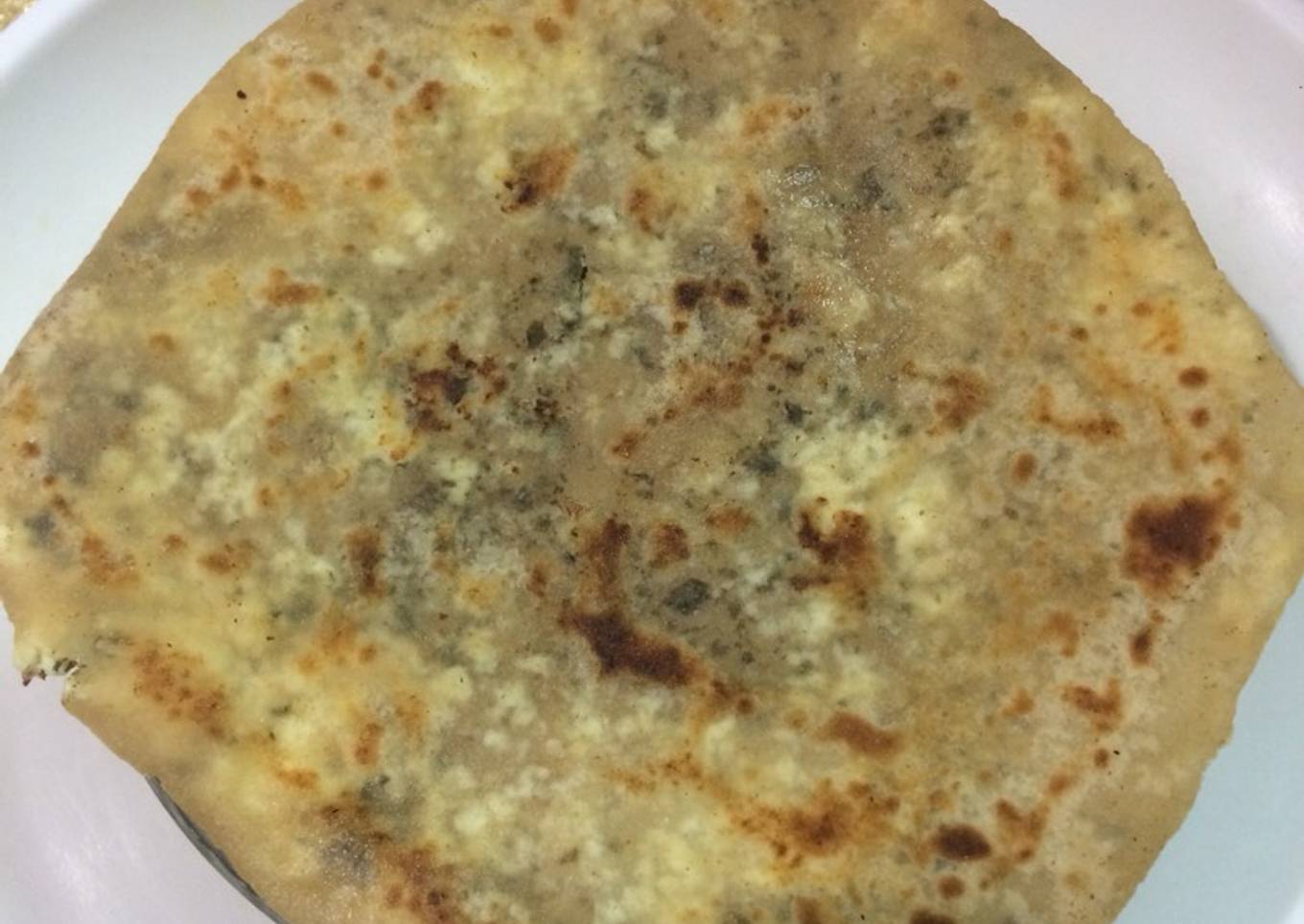 Panner Kasuri methi paratha for kids