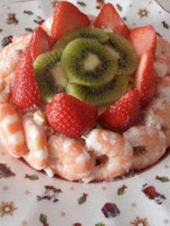 Una foto de Ensalada tropical