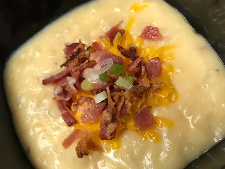 Easy Ways Make Recipes Amazing Slow-Cooker Loaded Potato Soup the Delicious Delicious.