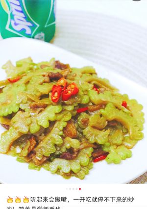 Gambar 苦瓜炒肉