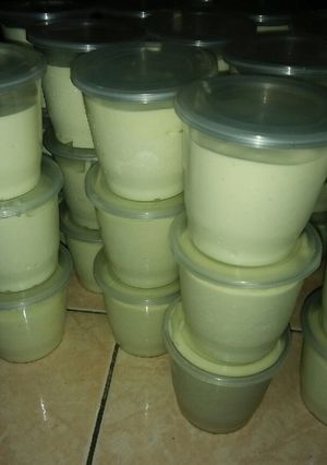 Foto resep Ice cream pandan
