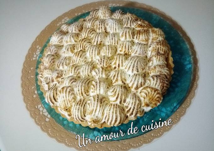 Tarte au citron meringuée