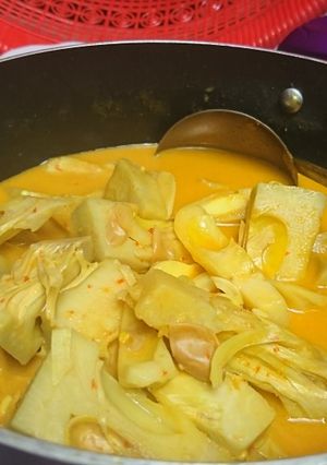 Foto resep Gulai nangka sederhana