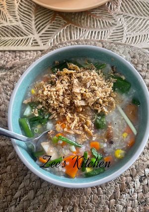 A picture of Veggies congee.