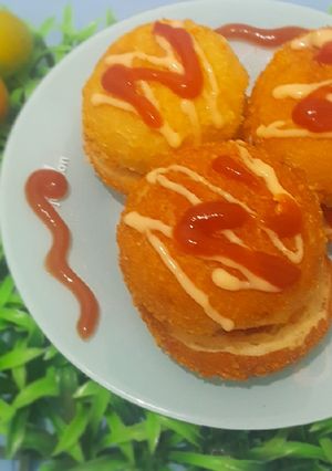 Foto resep Donat burger ala momy tyara