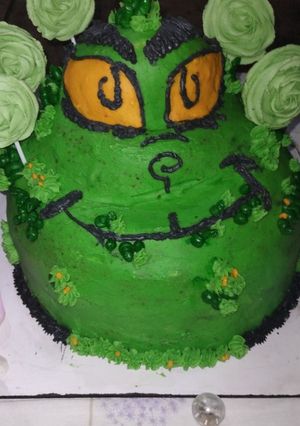 Una foto de Torta de Grinch para Luna!!