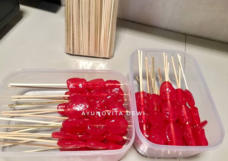 Bagaimana Menyiapkan 5. Sate/ manisan kolang-kaling Anti Gagal