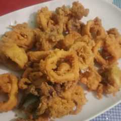 A picture of 🐙 Cumi Goreng Tepung/Calamari Ring🐙.