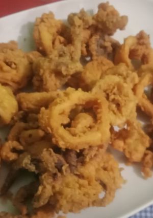 Foto resep 🐙 Cumi Goreng Tepung/Calamari Ring🐙