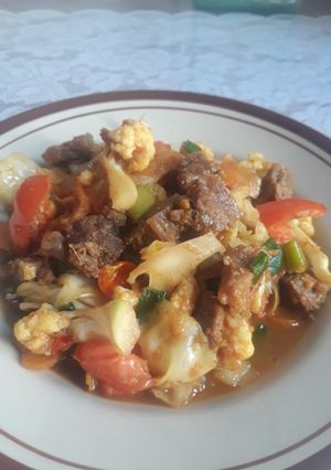 Foto resep Tonseng kambing no santan