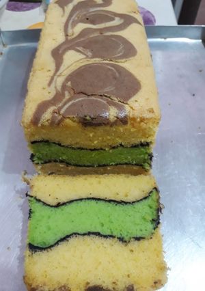 Foto resep Topo map love cake