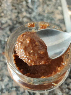 Una foto de Crema de avellanas