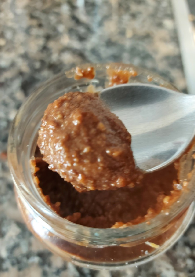 Una foto de Crema de avellanas
