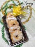 Donat Kampung Gula Halus Hantaran Sebelum Pulang Kampung