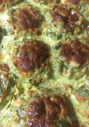 Una foto de MINI TORTILLAS DE VERDURAS Y QUESOS (al horno) 🧀🧅🫑🥔🧀🥕🧅