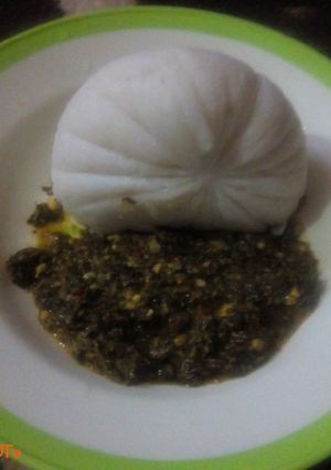 Miyar rama da gyada ainihin hoton girkin