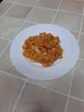 Repollo con garbanzos fácil y rápido