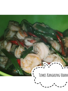 Foto resep Tumis Kangkung Udang