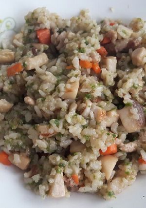 翡翠炒飯 的食譜成品照片