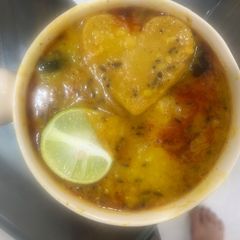 A picture of Dal Dhokli.