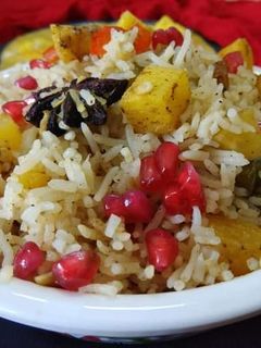 ফলের বিরিয়ানি (Fruits Biriyani Recipe in Bengali) রেসিপির প্রধান ছবি