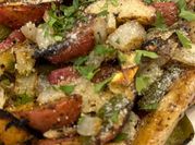 A picture of roast potatoes