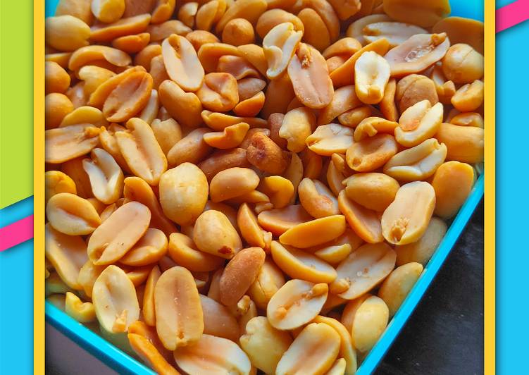 Cara Gampang Menyiapkan Kacang bawang (aroma daun jeruk) Anti Gagal