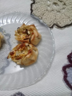 Una foto de Canastitas caprese♨