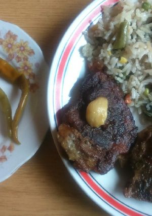 Tejben sült sertéstarja recept fotója