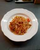 Fideos de Arroz con verduras (Pad thai de verduras)