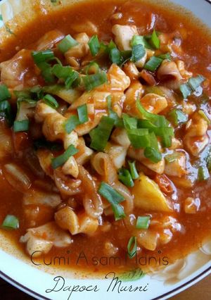 Foto resep Cumi Asam Manis