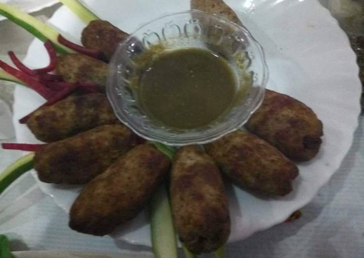 Easiest Way to Make Perfect Kabab with chutney