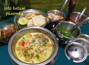 Foto resep 99.Soto Betawi kuah santan susu