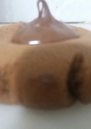 صورة لوصفة حلوة بدون طابع بالشوكولاتة