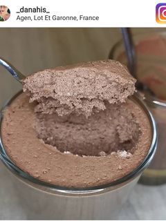 Une photo de Mousse au chocolat Vegan