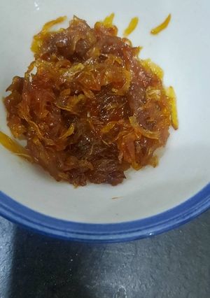 عکسی از دستور پیاز کاراملی