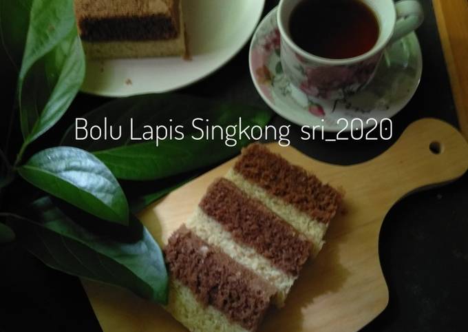 Cara Gampang Membuat Bolu Lapis Singkong yang Lezat
